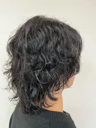 ショート パーマ メンズ Ricci小針店所属・小池 隼人のヘアスタイル