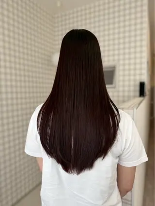 カラー 林 杏夏のヘアスタイル