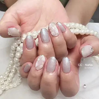 ネイル 💎CC・NaNa 韓国風ネイル🌙Cのネイルデザイン
