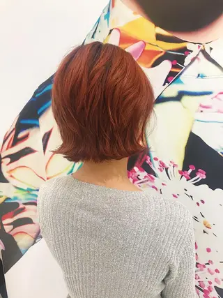 ショート カラー 苅北 泰輔のヘアスタイル