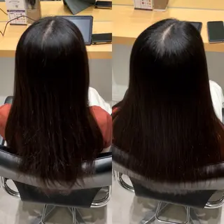 ミディアム 髪質改善ヘアケア 艶髪特化/上田のヘアスタイル