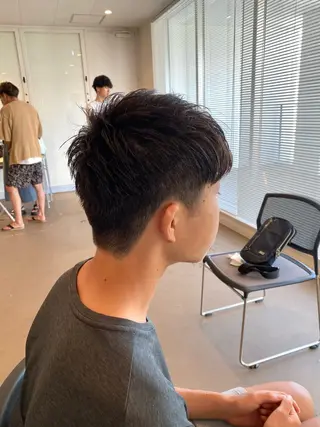 ショート メンズ Aujuaソムリエ 🎨‎♡HARUのヘアスタイル