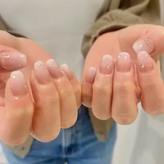 ネイル 🎀チーク/ちゅるん 🫧chisa🎀のネイルデザイン