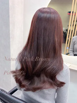 カラー Hz/ヘルツ SHIHOのヘアスタイル