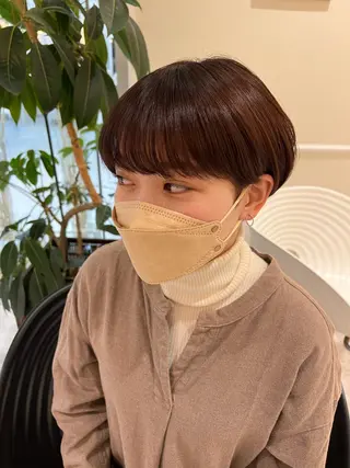 ショート カラー メンズ/メンズカラー 🍏すがのみき🍏のヘアスタイル