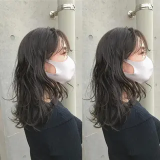 セミロング kiitos (キートス)所属・【店長】原田 貢太郎のヘアスタイル