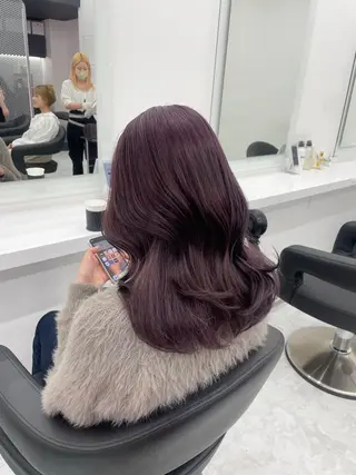 ロング カラー 🤍レイヤー/顔周り /hirari🤍のヘアスタイル