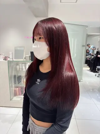 ロング カラー ユイナ ★暖色/レイヤー★のヘアスタイル