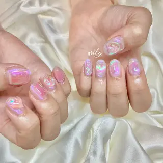 ネイル mily_harajuku所属・韓国ネイル☁️ haruna🌛のネイルデザイン
