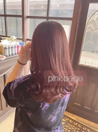 セミロング 🧡ミルクティー/ レイヤー🧡ショウナのヘアスタイル