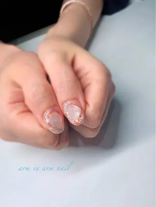 ネイル arm in arm ︎✿Yamamotoのマツエク・マツパデザイン