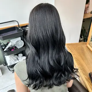 セミロング カラー ブリーチなし/レイヤ ー特化🌈Tommyのヘアスタイル