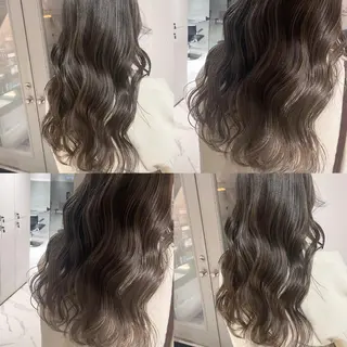 ロング カラー カジュアルを女っぽく 𝗮𝘆𝗮𝗰𝗼のヘアスタイル