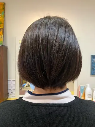 ミディアム カラー 横田 尚登のヘアスタイル