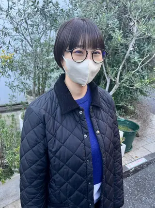 ショート カラー sakoda shunkiのヘアスタイル