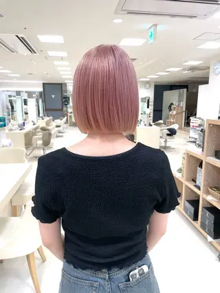 ショート カラー ヘアアレンジ 🍒KIKUCHI KANAE🍒のヘアスタイル
