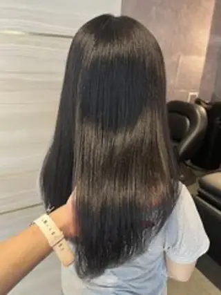 ロング カラー elu あやね‎🤍🫧のヘアスタイル