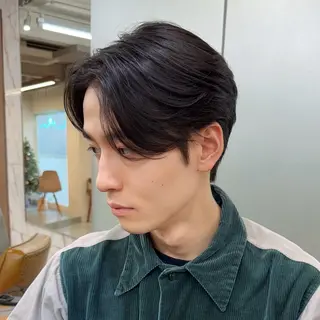 ショート パーマ メンズ Masena(マセナ)所属・表参道メンズヘア ✂︎Masena✂︎のヘアスタイル