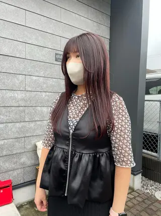 ロング カラー 🌈HAPPYになる hair🌈ユウカのヘアスタイル