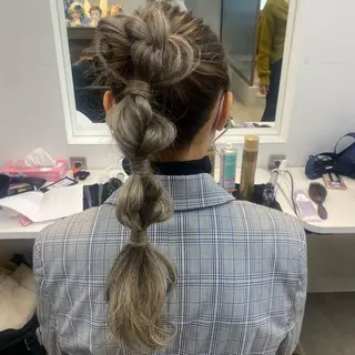 ロング ヘアアレンジ 中江 唱のヘアスタイル