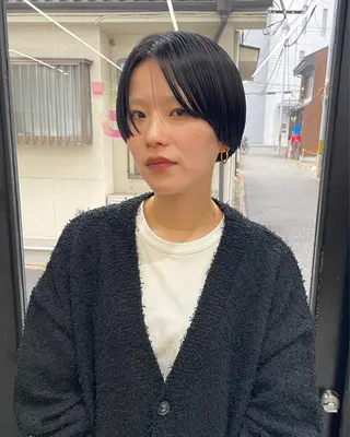 ミディアム カラー パーマ ヘアアレンジ メンズ tatsumi/ボブ ウルフ/レイヤーのヘアスタイル