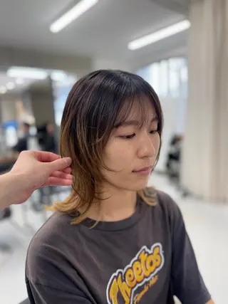 ミディアム 田島拓海 ボブカットのヘアスタイル