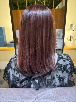 ミディアム カラー HAIR  BRANCHE所属・鈴木 沙都のヘアスタイル