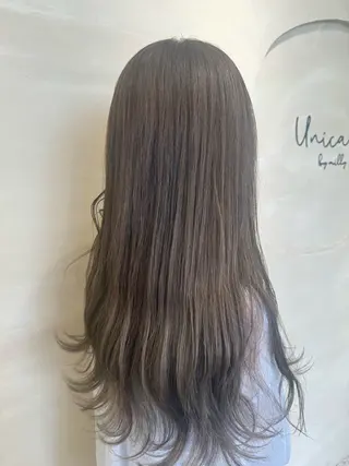 ロング カラー unica by milly所属・Mayuka 🩶のヘアスタイル