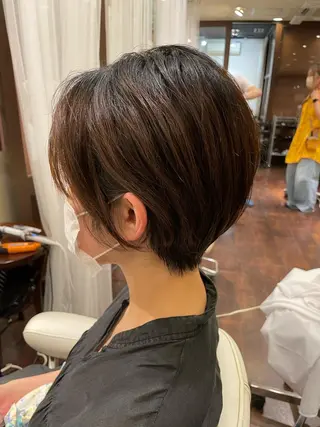 ショート カラー ヘアアレンジ Amour所属・🌈武居 響🌈のヘアスタイル