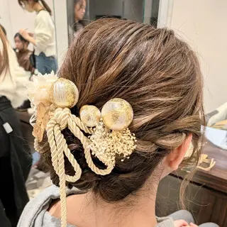 ヘアアレンジ 古屋 美春のヘアスタイル