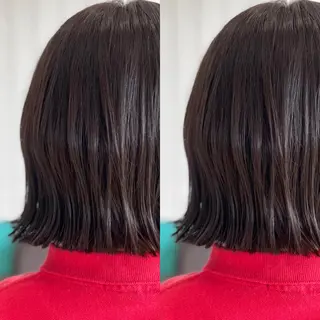 ミディアム カラー Snaly カラー特化ページのヘアスタイル