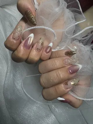 ネイル nail salon　neige所属・向井 唯紀世のネイルデザイン