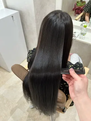 ロング カラー 💙まこと💙艶 カラー(Rico)のヘアスタイル