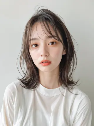 ミディアム kuschel by LILIA.のヘアスタイル