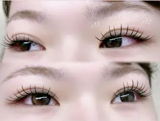 ヘアアレンジ FLY NAIL&Eyelash Salon 梅田店所属・YUKI FUKUMARUのマツエク・マツパデザイン