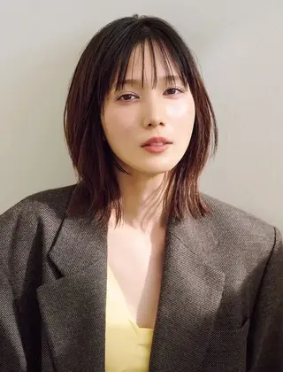 ミディアム ショート/レイヤー カット/ミサキ💐のヘアスタイル