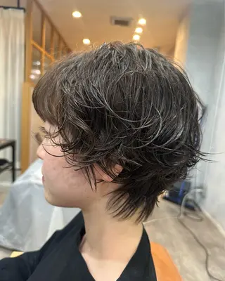 ショート 大久保 優香のヘアスタイル