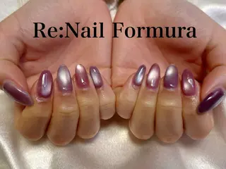 ミディアム Re:Nail Formula所属・kido chieのネイルデザイン