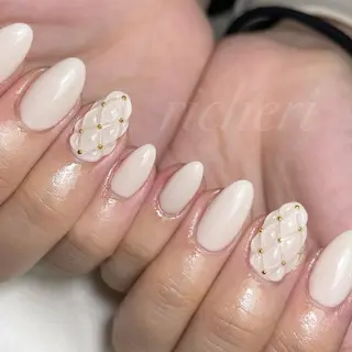 ミディアム ネイル richeri beautyのネイルデザイン