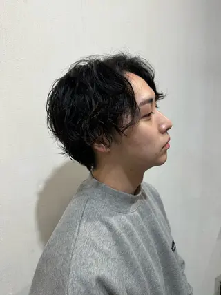 パーマ メンズ VIEW BLUE所属・レイヤー/顔まわり /亀戸錦糸町/なつきのヘアスタイル