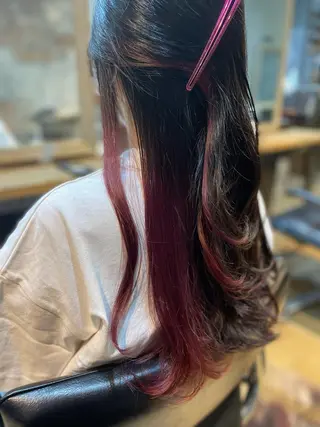 ロング ルネ所属・ショートヘア 縮毛矯正/福田梢のヘアスタイル