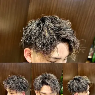ショート パーマ メンズ 💈田上 立輝のヘアスタイル