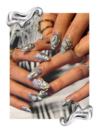 ネイル NICO nail　三軒茶屋店　ネイル＆アイラッシュ所属・oichan 𖦹°‧のネイルデザイン