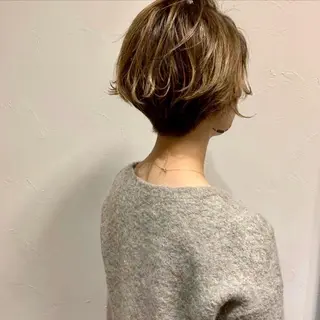 ショート カラー 柏メンズカットパーマ NO.1タイチのヘアスタイル