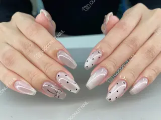 ネイル 神田 ココナッツのネイルデザイン