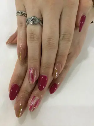 ネイル 💎🐰 saki. m 🐰💎のネイルデザイン