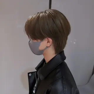 ショート カラー メンズ 🐺ウルフ特化🐺 毛流れパーマ/Ryoのヘアスタイル