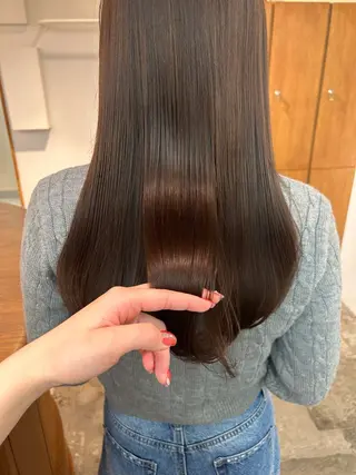 ロング ENIEN MAKE'S 立川所属・綾/ベージュカラー /パーマ🩰のヘアスタイル