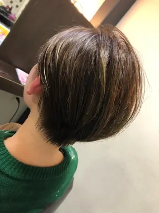 ショート トップスタイリスト 大野 唯のヘアスタイル