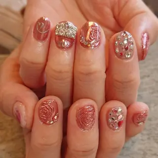 ネイル ジェヌインネイル 河内のネイルデザイン